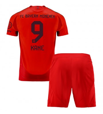 Bayern Munich Harry Kane #9 Replica Home Stadium Kit for Kids 2024-25 Short Sleeve (+ pants)